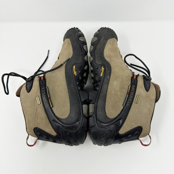 Merrell Chameleon Leather Wrap Waterproof Mid Boots - Picture 5 of 8